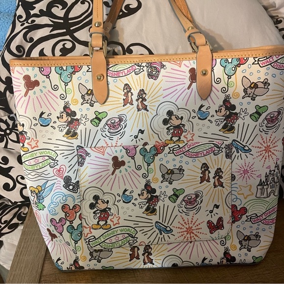 Disney Dooney and Bourke Sketch Tote EUC - Picture 2 of 8